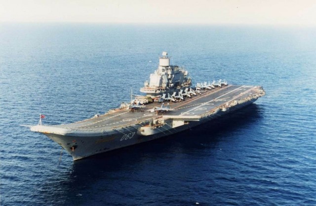 "Адмирал Кузнецов" напугал всю Шотландию