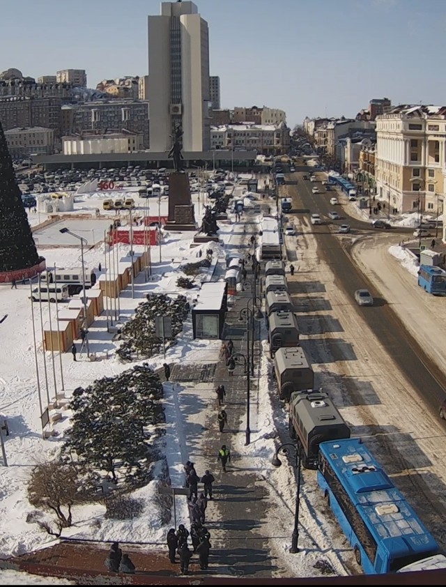 Полиция 31 января перекроет центр Москвы и закроет 7 станций метро