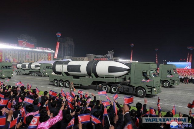 Военный парад в Северной Корее