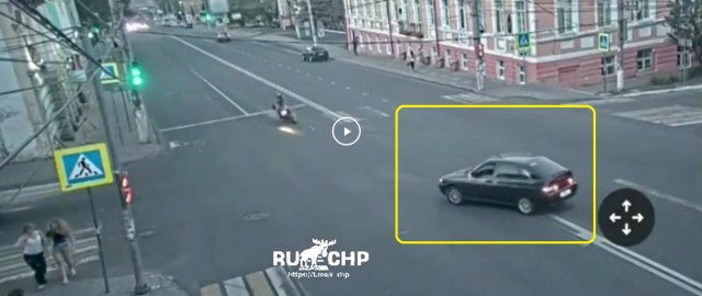 От полученных травм мотоциклист скончался на месте ДТП