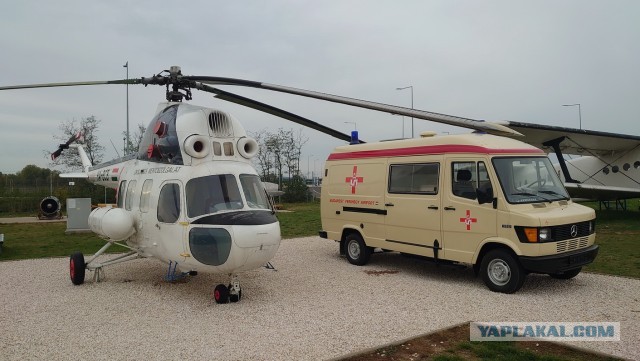 Иллюшины и Туполевы в аэропорту Будапешта