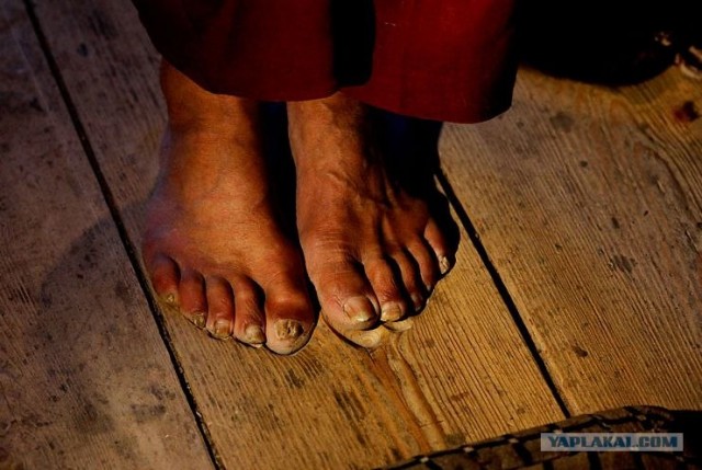 Отпечаток ног монаха