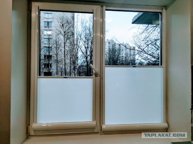 Олухи! Как вы живёте на первых 2-3 этажах? Вся жизнь видна в окно!
