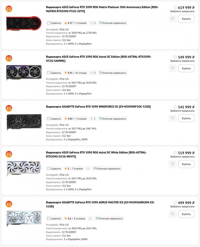 Зачем вам RTX 5090?