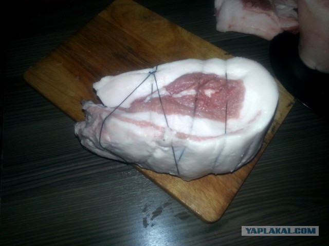 Нежное сало в луковой шелухе, запасы на зиму