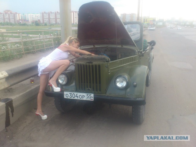 Омская автолюбительница