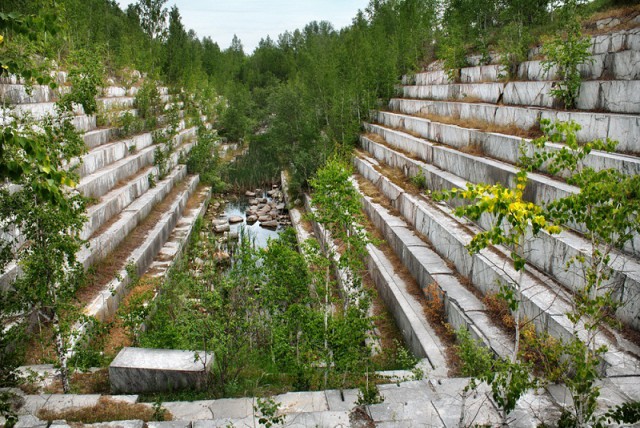 Мраморное месторождение под Новосибирском