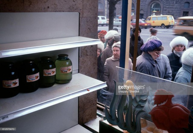 1991. Москва в объективе западных корреспондентов