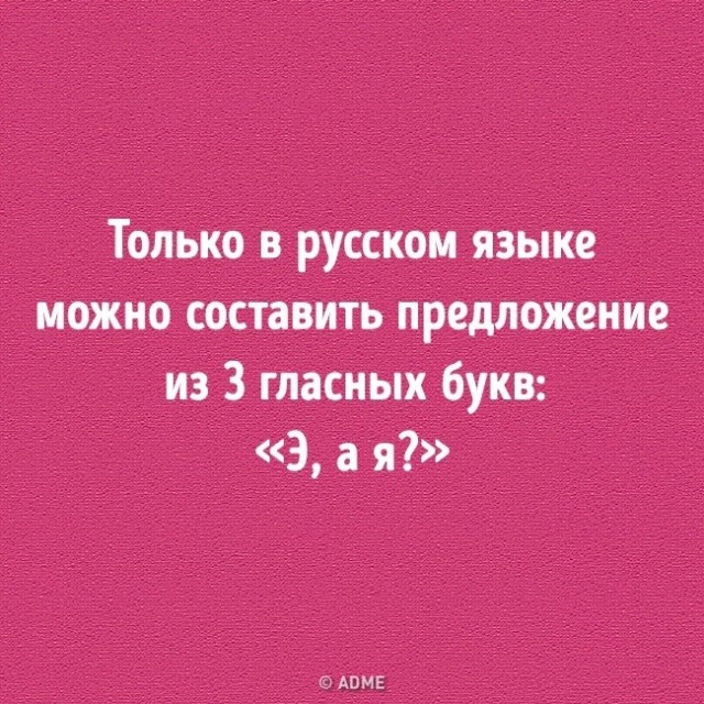 Русский язык может свести с ума даже тех, кто знает его с рождения