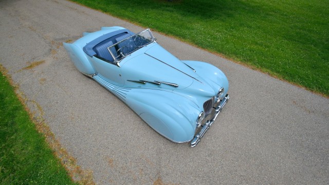 Кит на колёсах. 1947 Delahaye 135MS "Narval". Красивых автофото пост.