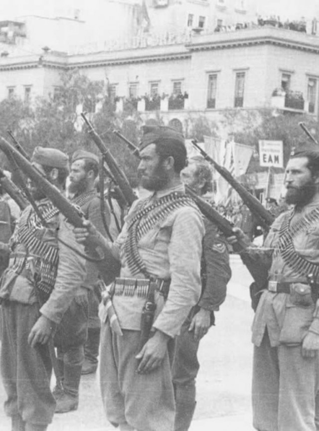 Как британцы вместе с немцами против греческих партизан воевали