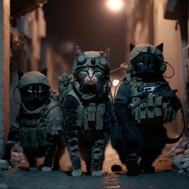 SWAT-котики