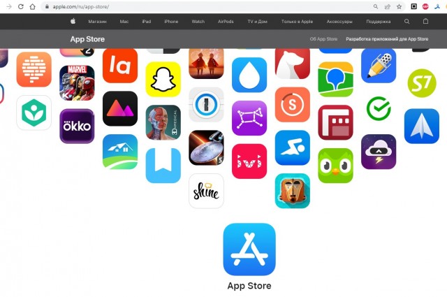 App Store и другие сервисы Apple перестали работать у многих российских пользователей