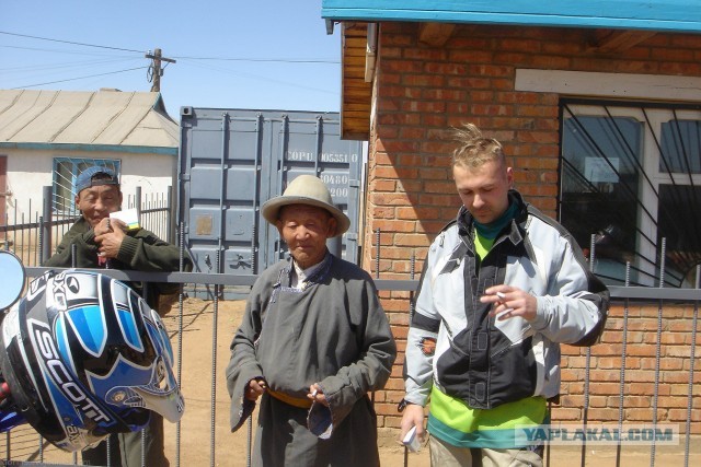 В Монголию на мотоциклах 2006