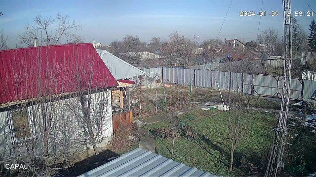 А у нас световые столбы.