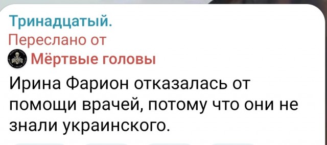 экс-депутат Рады Ирина Фарион, получившая огнестрельное ранение в голову, умерла в больнице во Львове