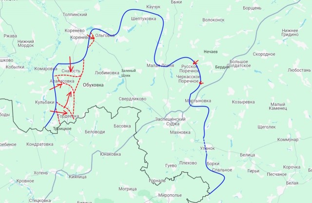 Российские войска начали масштабное контрнаступление в Курской области