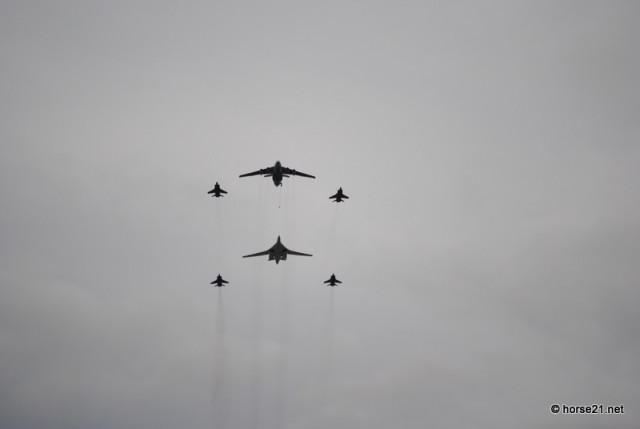 Самолеты над Москвой