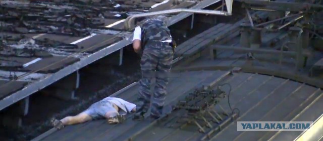 Зацепер погиб на крыше поезда