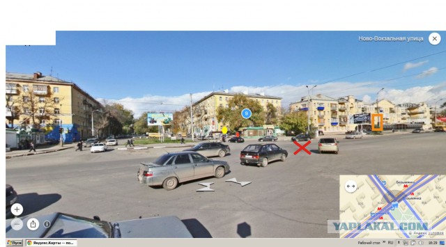 Думал, что проскочит перекресток...