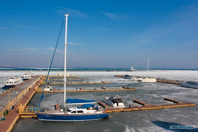 Черное море... замерзло!