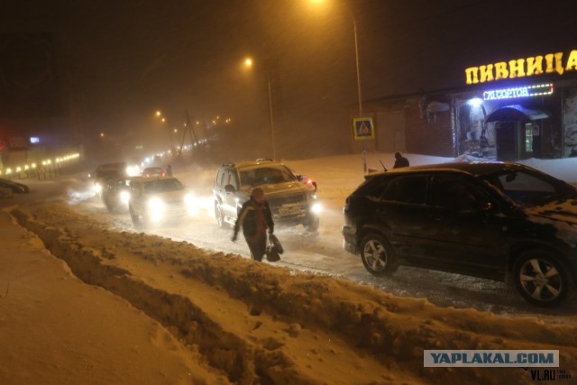 А во Владивостоке снова снежок