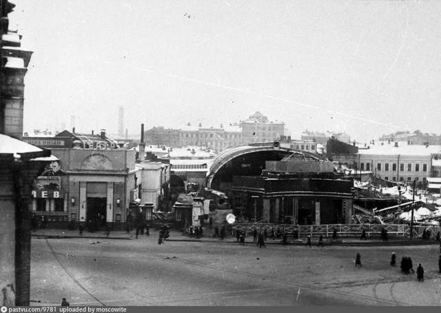 Как строили гостиницу "Москва" (1933-1937)