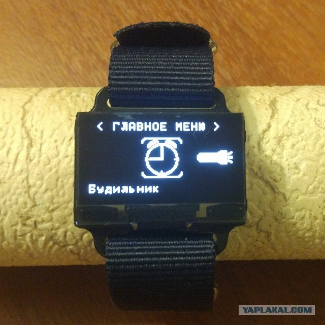 Наручные часы на OLED и Atmega328P