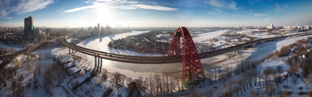 Полет над Живописным мостом