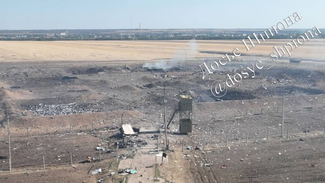 Сопротивление заявило о поражении аэродрома с вооружением для F-16