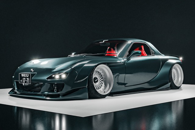 Беспощадный тюнинг Mazda