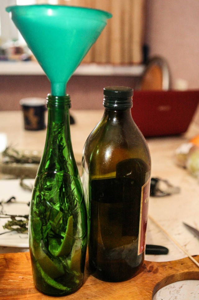 Масло оливковое, ароматизированное