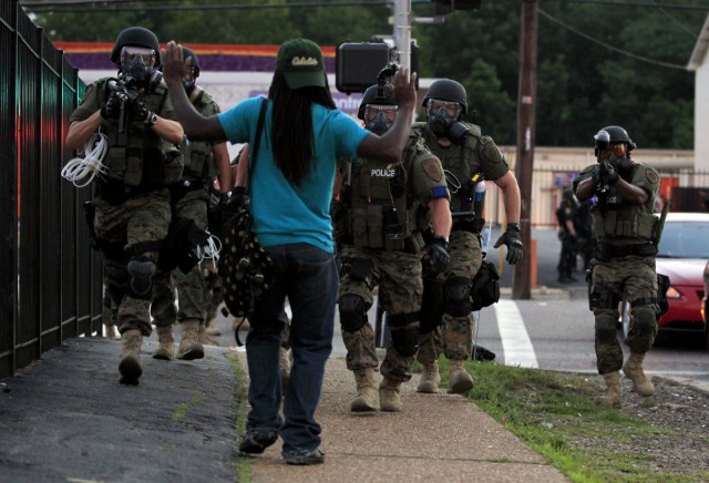 Полиция начала разгон американского майдана