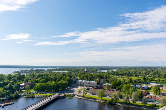 Фото некоторых городов с высоты