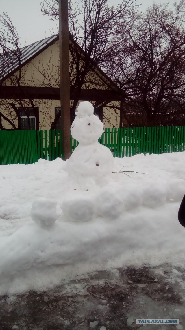 А как у вас с погодой?