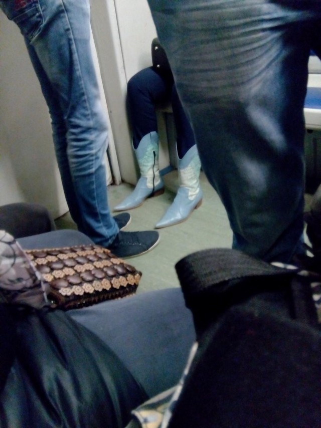 Модники из российского метрополитена