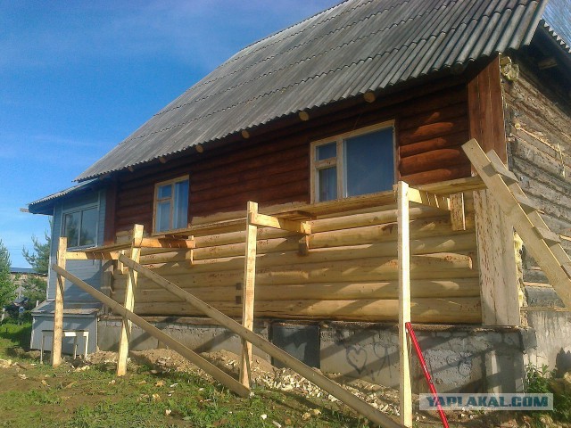 Утепление альтернативное, шлифовка и покраска б.у домов.