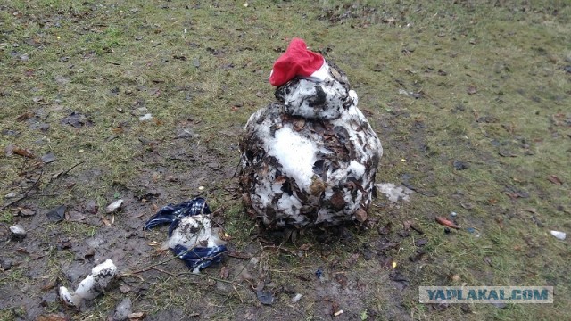 Снеговик: До и После