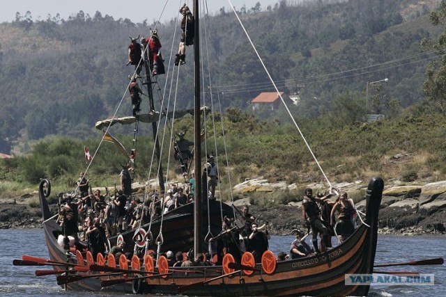 Викинги атакуют! спектакль "romaría Vikinga" (8 фо