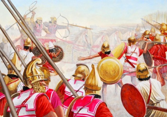 Александр против Дария. Битва при Гавгамелах, 331 г.д.э