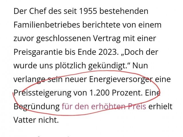 Последние дни пекарни - немецкий булочник получил счет в €330000 и срок на оплату 336 часов