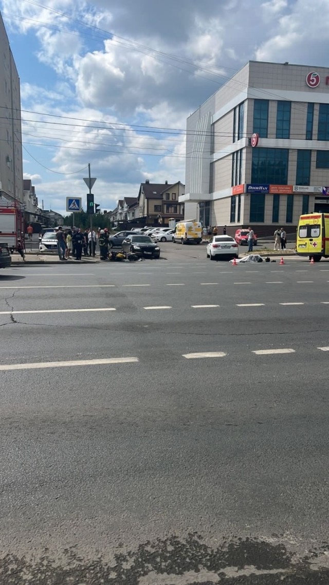 В Твери погиб байкер