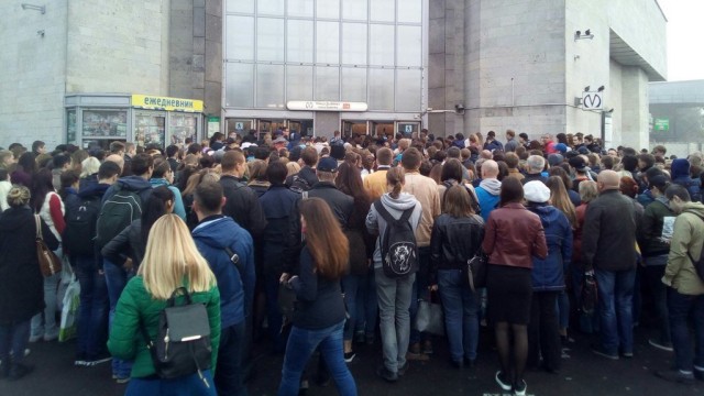 Фильм ужасов снятый в Санкт-Петербурге около метро ул. Дыбенко