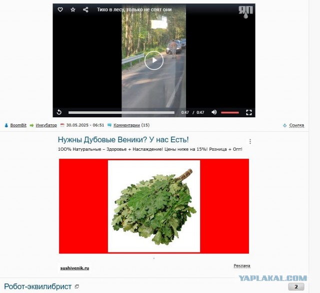 Вяжем веники. Сами