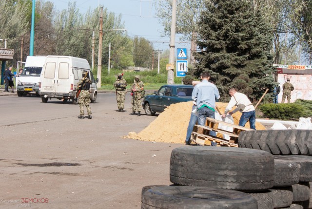 Захват управления в Константиновке