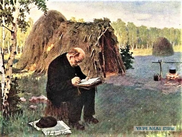 Шалаш с сыном построили