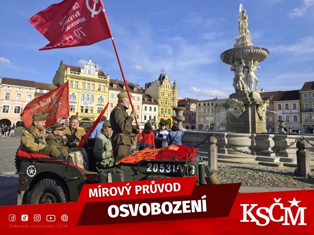 Чешские коммунисты провели мероприятия в честь Дня Освобождения (фото KSM - Komunistick strana ech a Moravy)