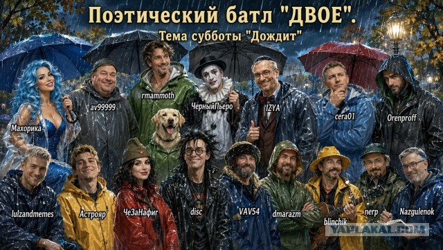 Двое, поэтический батл