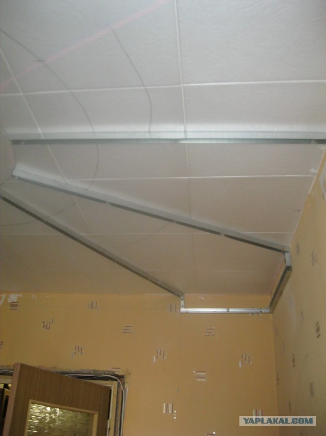 Как я потолок в детской комнате делал