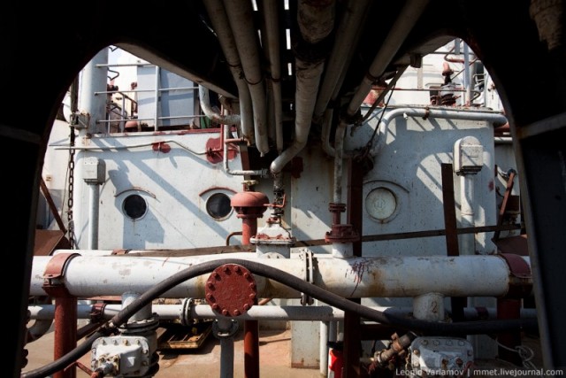 Экскурсия на малый танкер